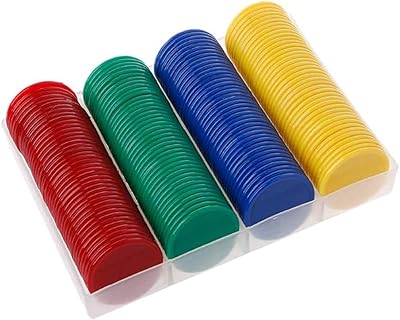 Circular flea game of 160 pieces/Box of educational chips, plastic mathematical chips.. Order now, relax later — DIAYTAR Nigeria ships in 5 to 8 days.