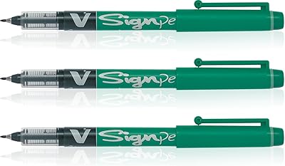 Pilot recording pen 019595 V (green - 3).. Shop smarter, not harder with DIAYTAR NIGERIA - thousands of products at your fingertips with affordable delivery.
