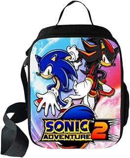 Bonamana lunch bag Digital Print 3D sonic, isolated lunch bag, shoulder bag, tight tote, thermal lunch bags (Super Sonic).. Shop from anywhere in Nigeria and receive your DIAYTAR purchases at affordable prices within a week.