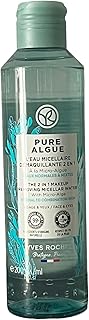 Yves Rocher Pure Algae Micellar Water 2 in 1 with micro-algae Makeup gently and nourishes.. Buy better with DIAYTAR Nigeria — the ultimate e-commerce platform in Nigeria.