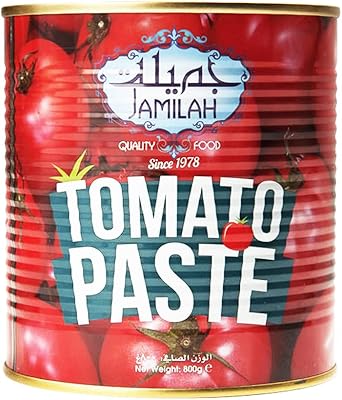 Thick quality jaumila thick tomato paste, ready to use, saves cooking time thanks to food packaging (800 g).. Explore the biggest product variety online — only at DIAYTAR Nigeria.