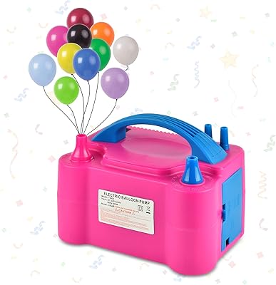 Electric air pump with double nozzle for balloon inflator, AC 220V 240V balloon pumping tools, air and event decoration pump.. Shop with confidence at Nigeria's leading affordable e-commerce platform with reliable delivery services.