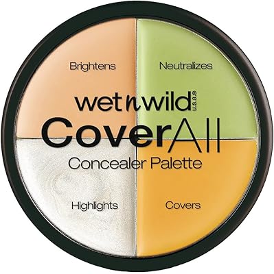 Palette anti-cernes wet n wild cover all, 1 paquet, vert, 6,5 g.. DIAYTAR NIGERIA: Where affordability meets variety, with thousands of products delivered in less than 8 days.