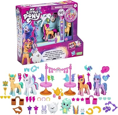 My Little Pony Make Your Mark Friends of Maritime Bay GXP-846262, 4 figurines and accessories for children 5 years and over.. DIAYTAR NIGERIA: Connecting Nigerians with their needs through our affordable and diverse marketplace.