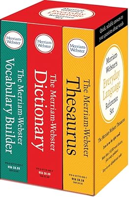 MERRIAM-WEBESTER 3328 Collection of daily references Language, Dictionary, Thesaur, Vocabulary Construction.. Get the deals you love and the delivery speed you need at DIAYTAR Nigeria.