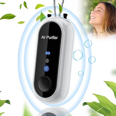 Portable personal air purifier necklace, portable negative ionator generator, air purifier for home and adult trips.. Shop smarter with DIAYTAR NIGERIA's comprehensive catalog and budget-friendly 5-8 day delivery.