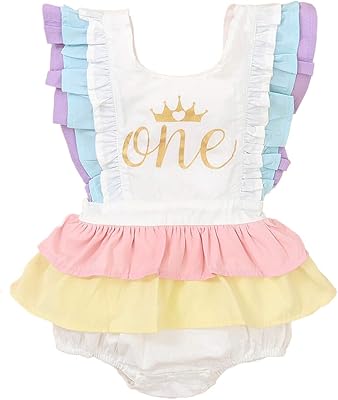 Sleeveless ruffle bodysuit for newborn girl, for baby girl's first birthday.. Your complete shopping solution, DIAYTAR NIGERIA offers extensive choice with competitive prices and delivery.