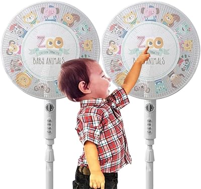 Goodrun safety fan lid, children's anti-pinching, electrical fan lid to protect the fingers from small children, dust-dust fans cover.. DIAYTAR NIGERIA: Bridging the gap between consumers and quality products with affordable nationwide shipping.