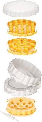 Tescoma filled pastry machine, 3 patterns 'Delicia', assorted, 12.7 x 7 x 21.4 cm.. DIAYTAR NIGERIA: Your partner in affordable online shopping with dependable delivery within 8 days.