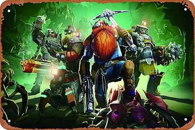 Deep Rock Galactic Games Vintage Metal Panel For Home Coffee Wall Decoration 8 X 12 inch.. Discover the perfect balance of price and convenience with DIAYTAR NIGERIA's nationwide e-commerce platform.