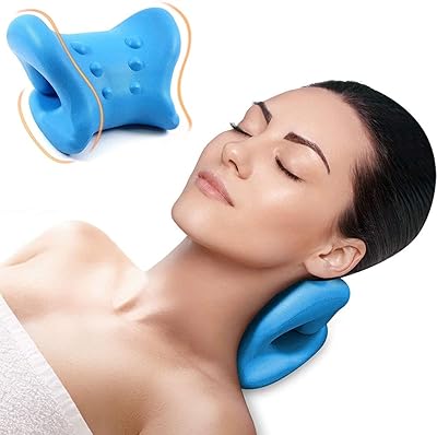 FAYROUZ TRUTH OF ENTROW AND OUTS, Cervical traction device, cervical correction pillow to relieve stress and headache (blue).. Shop confidently with Nigeria's most trusted e-commerce platform, offering swift and affordable delivery.