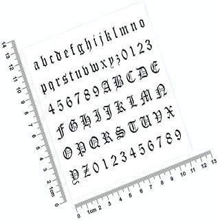 3 pieces Gothic letters DIY Name Body Art Tattooing Stickers False Tattoo Models.. Unlock a world of affordable products with DIAYTAR NIGERIA's expansive e-commerce platform.