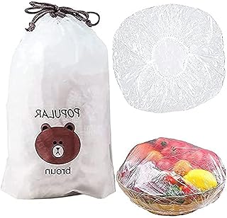 Plastic hermetic bags to keep fresh food, flexible container cover adjustable and reusable to keep the leftovers and prepare meals (100 pieces).. Shop from thousands of products at DIAYTAR NIGERIA and enjoy budget-friendly nationwide delivery.