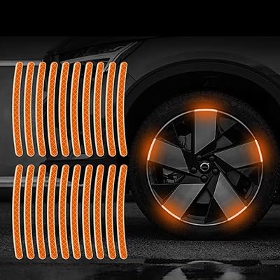 Reflective stickers for car wheels, 20 rooms night safety warning sticker reflective anti-scratching stickers for motorcycle car stickers universal for cars and trucks.. DIAYTAR NIGERIA: Connecting Nigerians with their needs through our affordable and diverse marketplace.