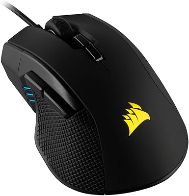 Iron CLAW Corsair RGB FP/MOBA Optical Play mouse (18,000 dpi optical sensor and 7 programmable buttons, multicolored RGB backlight, Xbox One) - Black.. Discover endless possibilities with DIAYTAR NIGERIA's comprehensive catalog and budget-friendly delivery.