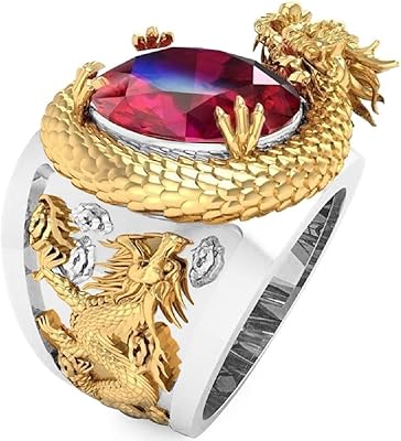 Dragon Ring for Men, Nordic Viking Dragon Ring, Ice Dragon Head Ring for Men, Punk Golden Dragon Ring, Fathers Day Gift.. DIAYTAR NIGERIA redefines convenience with our diverse marketplace and affordable nationwide shipping.