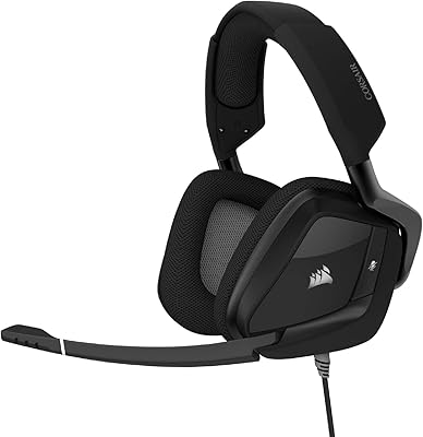 USB CORSAIR VOID RGB DELUXE USB GAME HELP WITH SOUND SURROUND 7.1, Carbon.. Don’t wait weeks — DIAYTAR Nigeria delivers your order in just a few days.