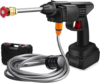 High -pressure high pressure wireless lifeline rechargeable 48V with adjustable 3 in 1 nozzle and hose for car washing, flower watering and floor cleaning.. DIAYTAR NIGERIA puts thousands of products at your fingertips with affordable prices and delivery within a week.