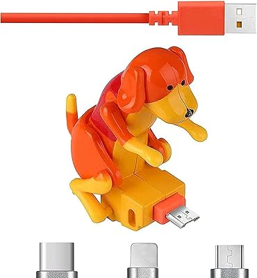 OMSKONG FUNNY DOG DOG Design Quick load cable, Portable Load cable for dogs, USB cable for smartphone for iPhone and Android Type C (Orange, Type C).. DIAYTAR NIGERIA revolutionizes e-commerce with our affordable prices and dependable delivery timeframes.