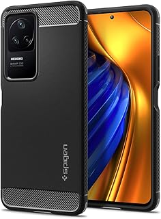 Spigen Rugged Armor shell designed for Xiaomi Poco F4 - Mat black.. DIAYTAR NIGERIA transforms desires into deliveries with our affordable prices and dependable shipping.
