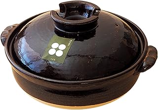 Japanese pot in Donab clay, 2,300 ml, for 3-4 people, black, My Japan Product.. Shop without boundaries at DIAYTAR NIGERIA, offering affordable products with convenient delivery times.
