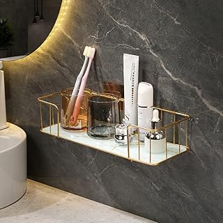 Vizuzi bathroom shelves thickened tempered glass shelf with finish.. Shop across boundaries with DIAYTAR NIGERIA's comprehensive platform and budget-friendly delivery.