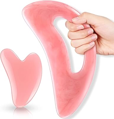 Large massage set Gua sha 2 rooms with resin handle and board.. Quality and convenience delivered — shop DIAYTAR Nigeria now.