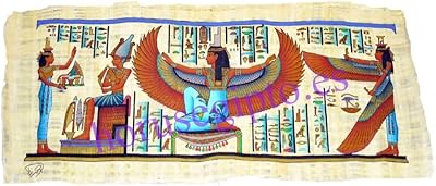 Egyptian papyrus crafts from Horus copies of ancient Egypt Original done by hand and painted.. The smarter way to shop online in Nigeria is through DIAYTAR Nigeria.