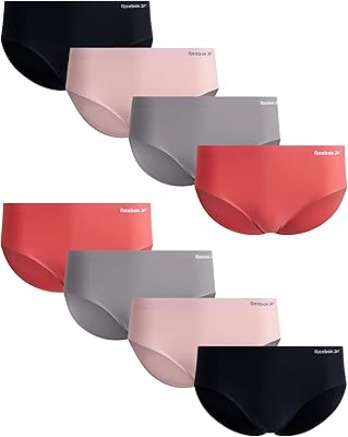 Reebok underwear for Light Hipster Slipster Women (package of 6).. With DIAYTAR Nigeria, everything is within reach — and within budget.