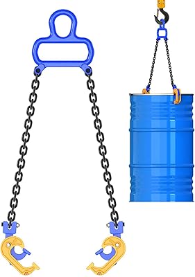 Chain drum lifting pliers with a capacity of 2,000 pounds adapted to barrels.. From phone accessories to home decor — DIAYTAR Nigeria ships it fast.