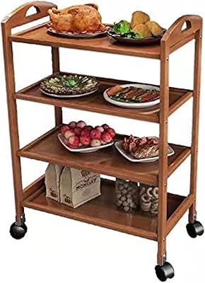 Mobile storage trolley on Shleif casters, kitchen cart, mobile storage carriage shelf on casters, kitchen cart and catering cart.. Experience shopping freedom with DIAYTAR NIGERIA's vast selection and 5-8 day nationwide delivery service.