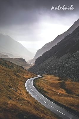 Notebook: Road through the mountains with beautiful views... DIAYTAR NIGERIA: Making online retail accessible to all with affordable nationwide shipping.