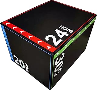 Ultra -soft Plush Box 3 in 1 75 cm x 61 cm x 51 cm High density foam jump box 3 sizes with PVC cover platform for home Fitness room weight capacity 200 kg.. DIAYTAR NIGERIA: Making quality products accessible to all Nigerians at affordable prices.