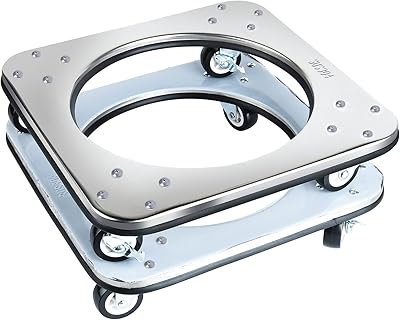Lot of 2 mobile bases for gas cylinders, fixed gas tank tray with brake wheel, fixed support for 5-30IB gas bottles, used for gas bottle shipments and stationary storage.. Discover the convenience of DIAYTAR NIGERIA's vast e-commerce platform with delivery in just 5-8 days.