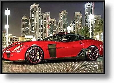 Painting Diamond 5D adult car, Complete diamond art kit for adult children, car enthusiasts, artistic decoration gift (35 x 45 cm/ 14 x 18 inches).. Shop smart and save with DIAYTAR NIGERIA's extensive product range and 5-8 day delivery guarantee.