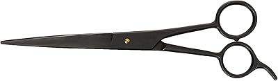 Tamsco B: Tesco barber scissors with 7.5-inch (black) semi-convex edge-row in Japanese stainless steel Metal stainless steel Rest Permanent Doigt.. Shop with confidence at DIAYTAR NIGERIA, where affordability meets reliability in less than 8 days.