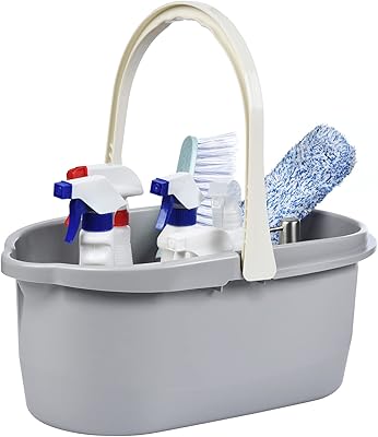 4.5 gallon houndry cleaning bucket, good grips mop bucket for cleaning products, storage basket with handle, 17.1 liters, gray.. DIAYTAR NIGERIA: Your affordable gateway to thousands of products delivered promptly nationwide.