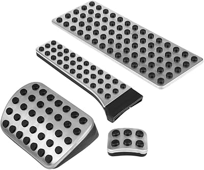 4 -piece accelerator pedal pedal cover for Mercedes Benz W203 W204 W210 W211 W212 CE.. Shop with purpose at DIAYTAR NIGERIA, where diverse selection meets budget-friendly nationwide delivery.