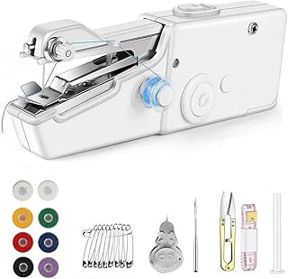 Mini goodrun portable electric sewing machine, mini wireless portable sewing machine, fast sewing tool for fabrics and home clothes.. Experience the satisfaction of affordable shopping with DIAYTAR NIGERIA's nationwide 5-8 day delivery.