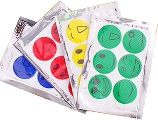 6 pieces/set of mosquito repellents with smiling face motif.. Experience shopping freedom with DIAYTAR NIGERIA's vast selection and dependable nationwide shipping.