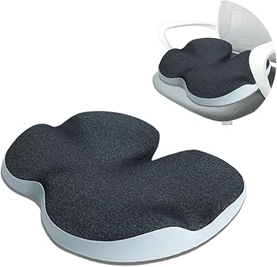 Office chair seat cushion: Orthopedic pillow in memory foam for spine, coccyx, sciatica, tinkering pillow for wheelchair, ergonomic pillow for car and truck seat.. DIAYTAR NIGERIA brings affordable shopping solutions to every corner of Nigeria in just 5-8 days.
