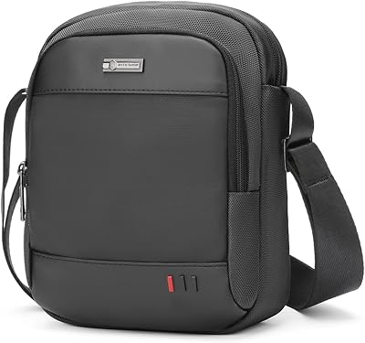 Men shoulder bag, men's shoulder bag, breast bag, daily bag, anti -shock pocket for iPad, adapted to university, outdoor travel and daily use for men, black.. Discover the perfect balance of price and convenience with DIAYTAR NIGERIA's nationwide e-commerce platform.