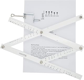 Pantograph drawing tool for professional plexiglass artists the white shop, reduction, enlargement, copy, white rule.. No hassle, just shopping — DIAYTAR Nigeria delivers in under 8 days.