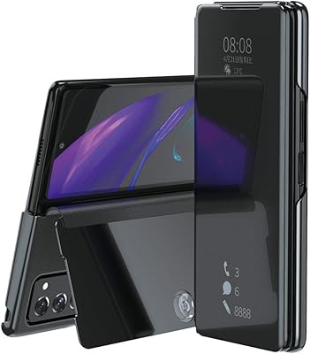 Fan ting cover for samsung galaxy z fold 2 smart mirror flip transparent with key.. Experience the power of choice with DIAYTAR NIGERIA's extensive catalog and reliable delivery service.