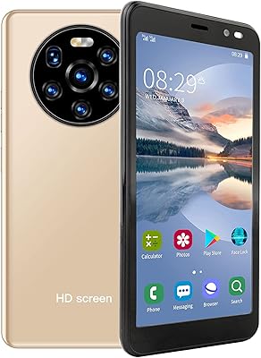 Smartphone MATE40 PRO 3G, 512 MB + 4 GB and 128 GB of Extensible internal memory, Android 4.4.2 smartphone, Double Double Watch card, Full HD 5.45 inch HD screen, Lithium Battery 1500 MAH (Gold).. DIAYTAR NIGERIA: Where quality products become affordable with our nationwide shipping service.