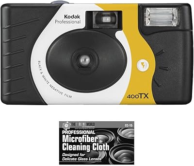 Kodak Tri-X 400 Flash disposable camera pack (27 exhibitions) with microfiber cloth.. Explore the biggest product variety online — only at DIAYTAR Nigeria.