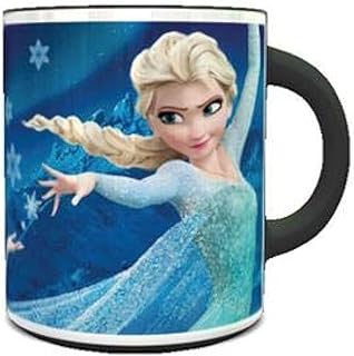 A magic cable cup in heat sensitive to heat with the Elsa Frozen pattern.. DIAYTAR NIGERIA: Where every shopping need is met with affordable prices and timely delivery.
