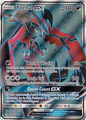 Yveltal GX - 124/131 - Full art ultra rare - Light prohibited.. DIAYTAR NIGERIA: Connecting Nigerians with their needs through our affordable and diverse marketplace.