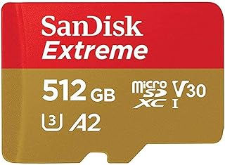 Carte micro sd sandisk extreme 512 go uhs-i u3 v30 a2 160 mo/s- sdsqxa1-512g-gn6mn.. Your complete e-commerce solution, DIAYTAR NIGERIA offers variety and value with nationwide shipping.