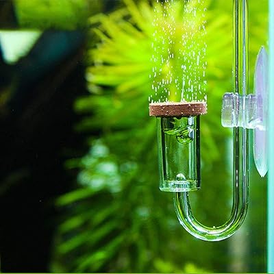 Carbon dioxide diffuser, mini invisible, durable anti-return valve with suction cup, transparent acrylic diffuser for aquarium and aquarium plants.. Shopping made simple with DIAYTAR NIGERIA's vast selection and budget-friendly nationwide delivery.